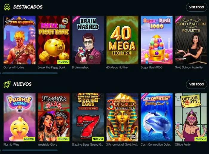 Slotexo Casino juegos